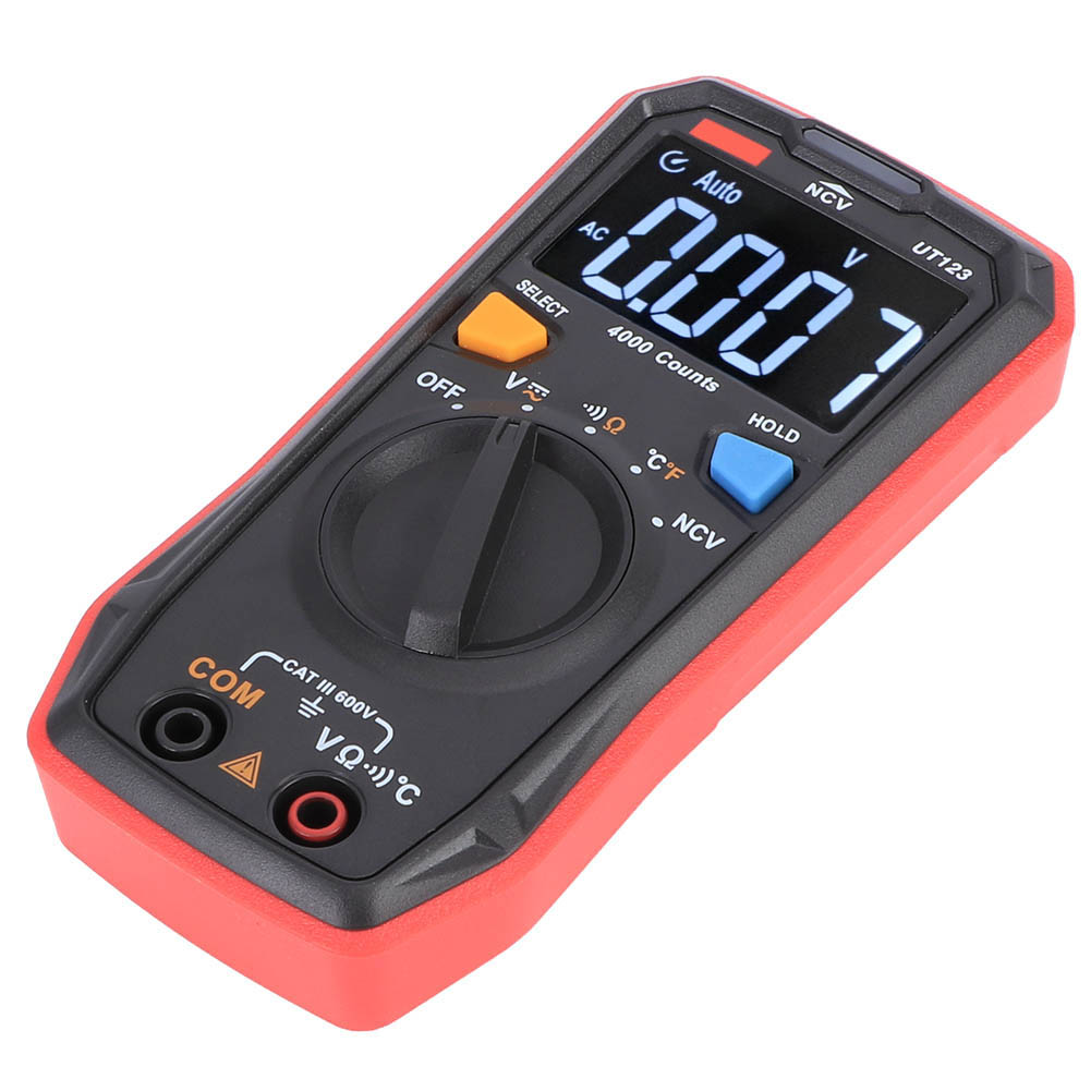 Ut123 Digitalmultimeter Mit Farbbildschirm Zur Messung Von Wechsel- Und Gleichspannung, Widerstand, Frequenz Und Nvc-prüfung