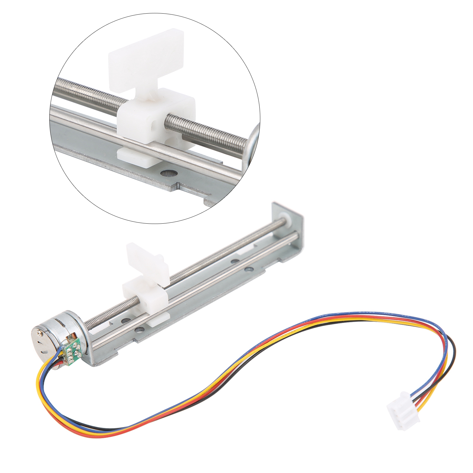Schrittmotor Mit Linearhub Und Schieber, 80 Mm, 2-phasig, 4-adrig, Diy-klein-lasergravurmaschine