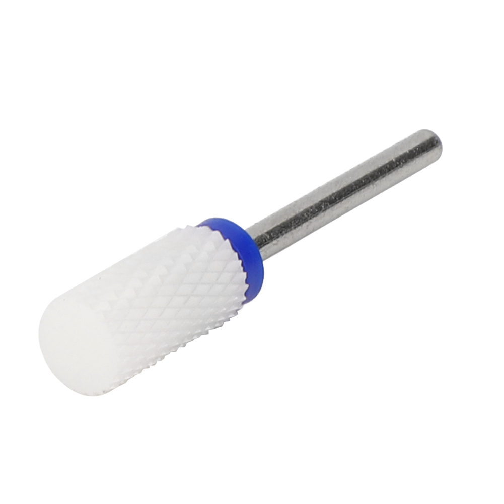 Schleifkopf, Zylindrisch, Flache Spitze, Keramik, Elektrische Schleifmaschine, Zubehör, Mittelkörnig, M, Blaue Box