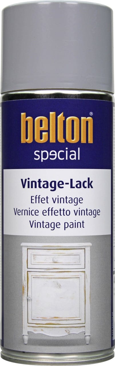 Vintage Lackspray 400 ml silbergrau Sprühlack Buntlack Spraylack - Belton