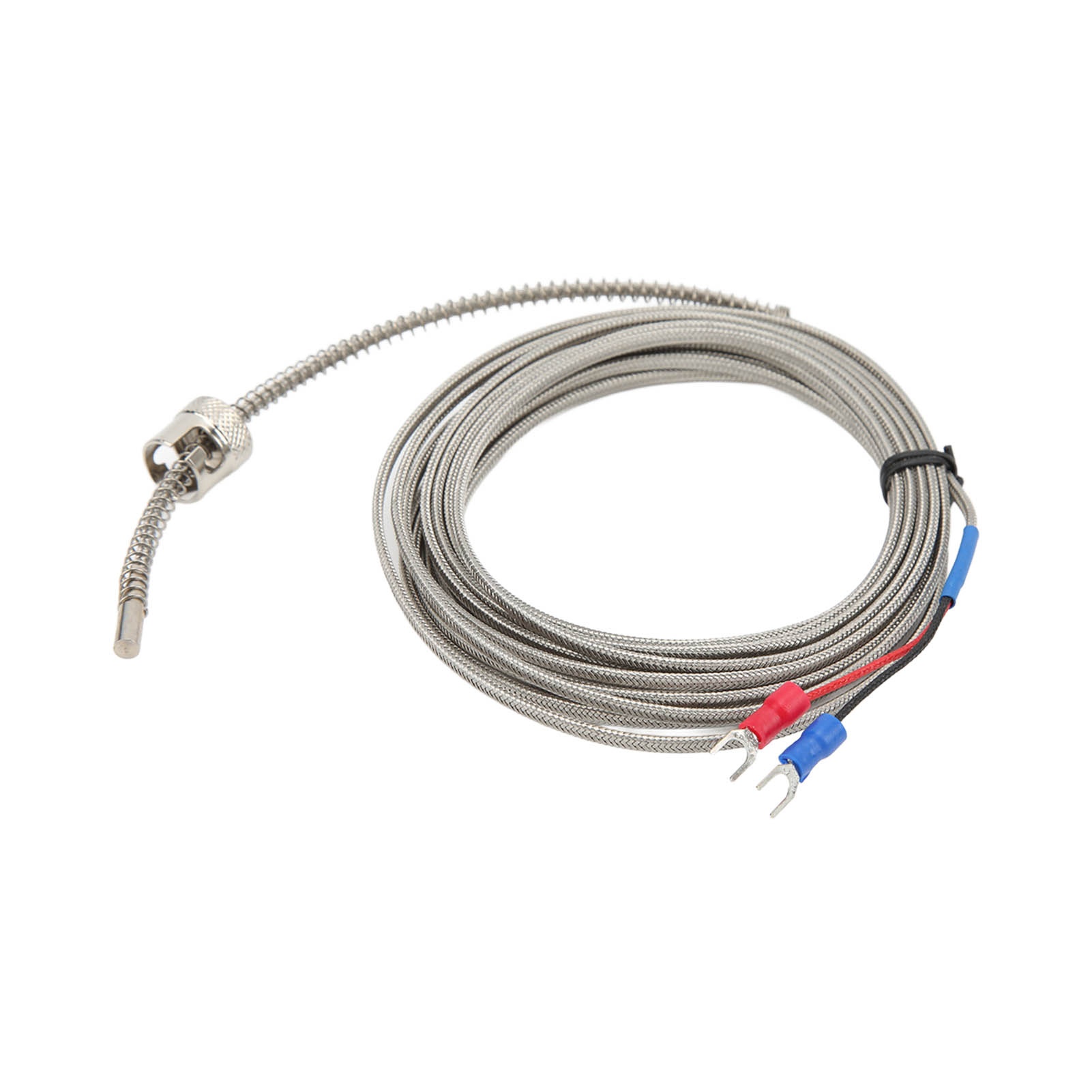 Thermoelement Typ K, Robust, Störungsresistent, Korrosionsbeständig, Temperaturreglersonde, 4 Meter
