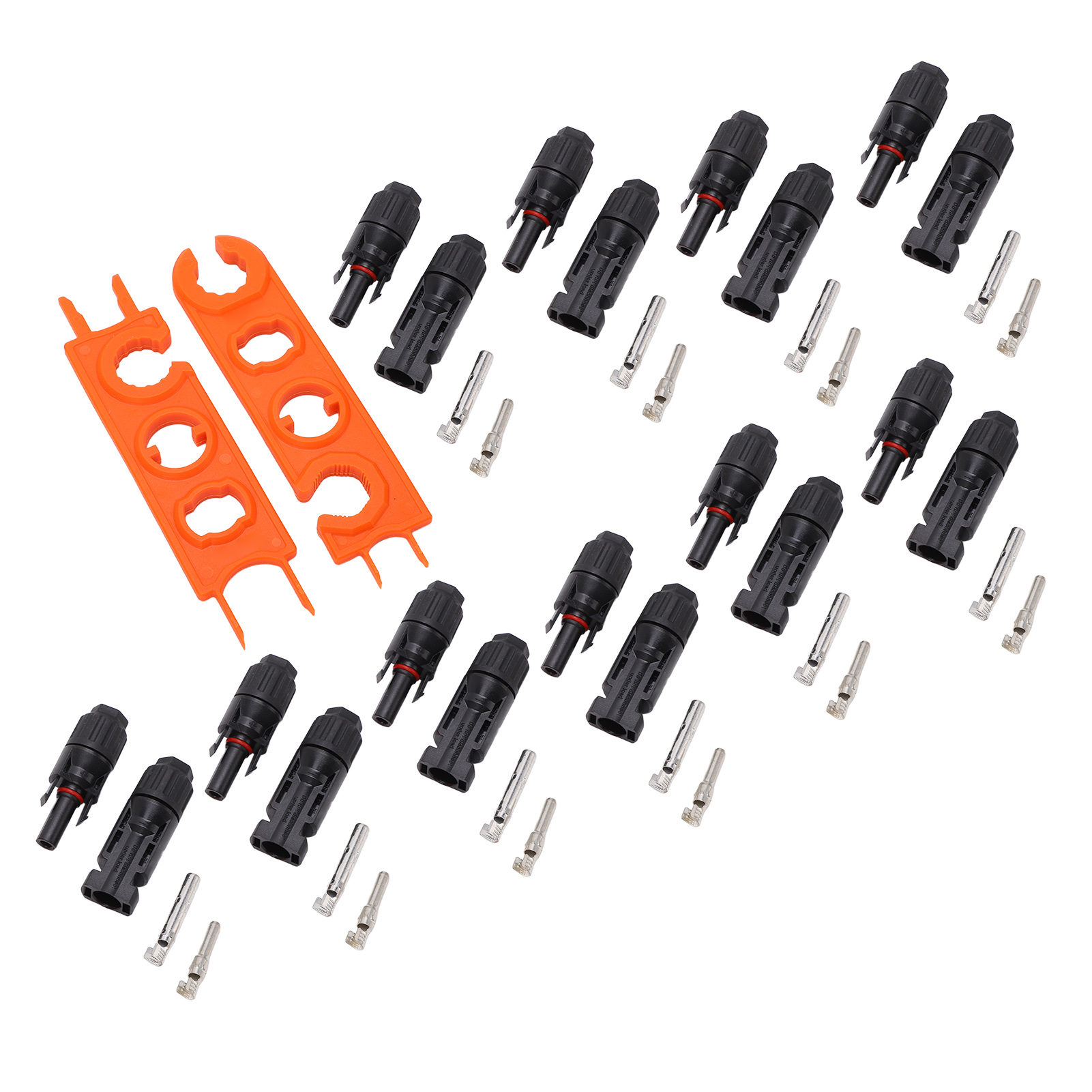 10 Sets 1000v Pv-steckverbinder Mit Schraubenschlüssel, Solarkabel-stecker/buchse, Schutzart Ip67, 30a
