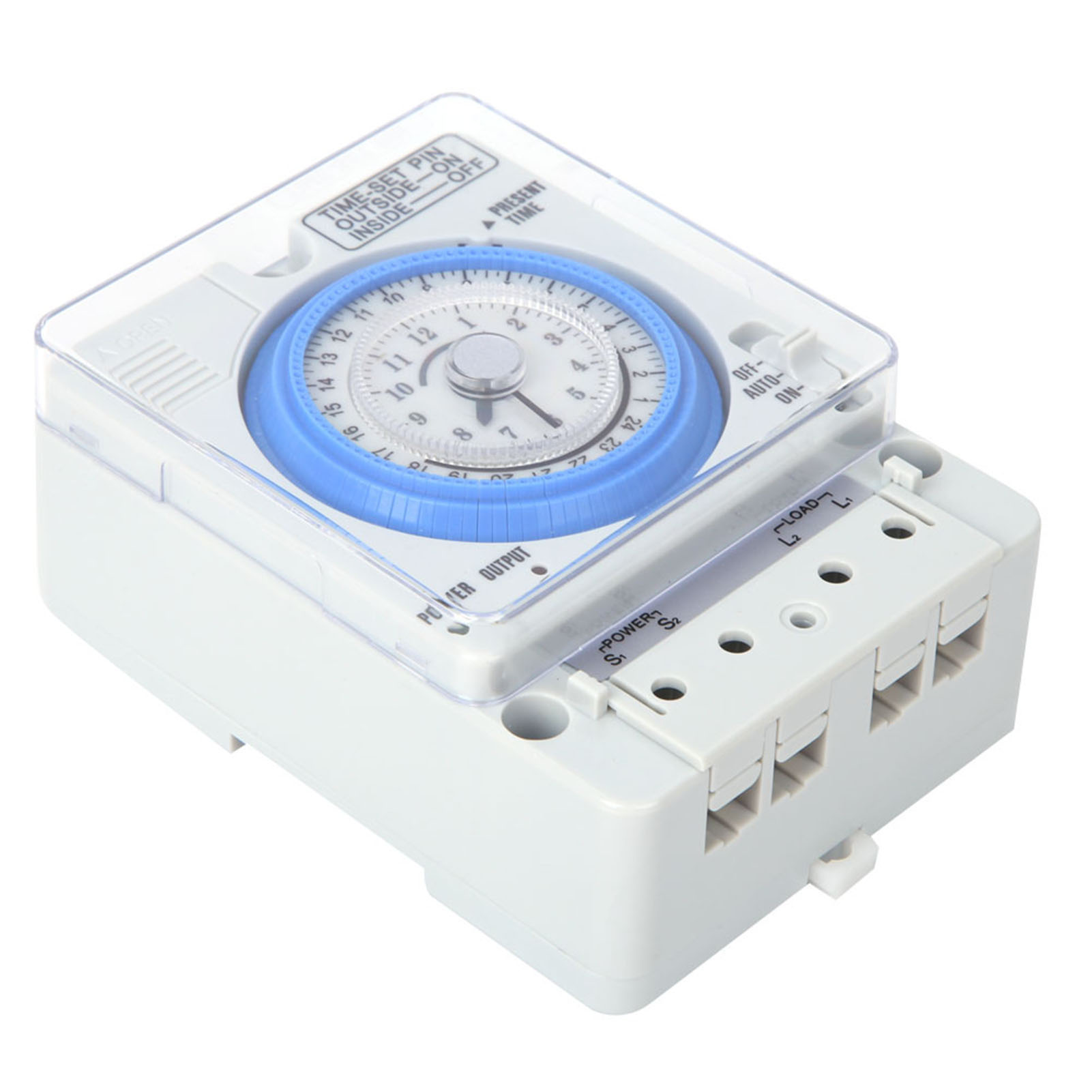 Tb388 Mechanischer Timer 15 Minuten/24 Stunden Zeitschaltrelais Ac250v 20a (bei Stromausfall)