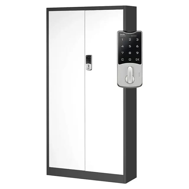 Jan Nowak Aktenschrank mit Zahlenschloss C003 Metallschrank Stahlschrank Stahlblech Werkzeugschrank BĂĽroschrank Schrank Universalschrank