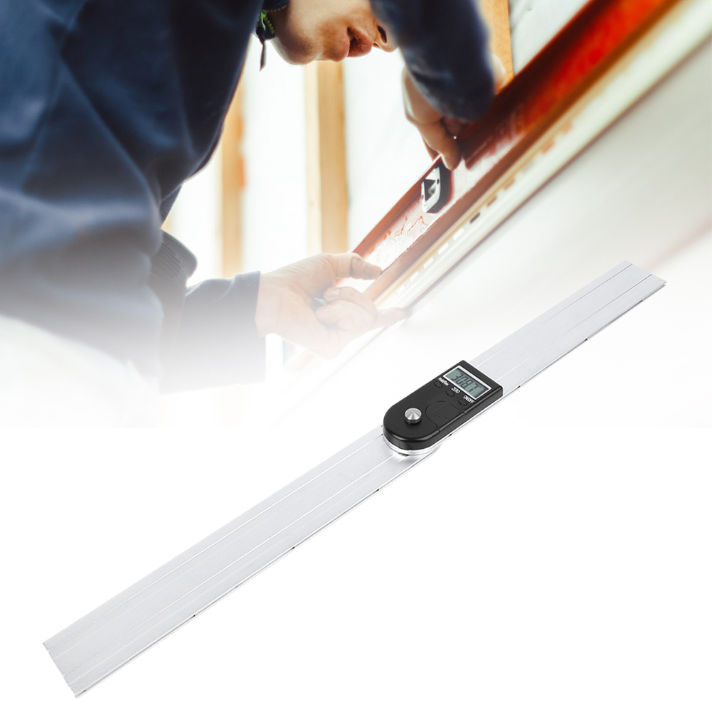 2-in-1-digitalwinkelmesser, Präziser Magnetischer Winkelmesser Aus Aluminiumlegierung, 12 Zoll