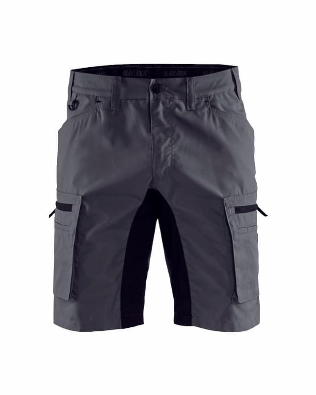 Blaklader - Short Maintenance Stretch T.40 - mittelgrau/schwarz - 144918459699-40