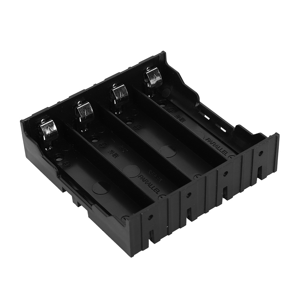 3-teiliges Multifunktionales Diy-akkufach Mit 4 Steckplätzen Für 3,7v 18650-akkus Und Stiften