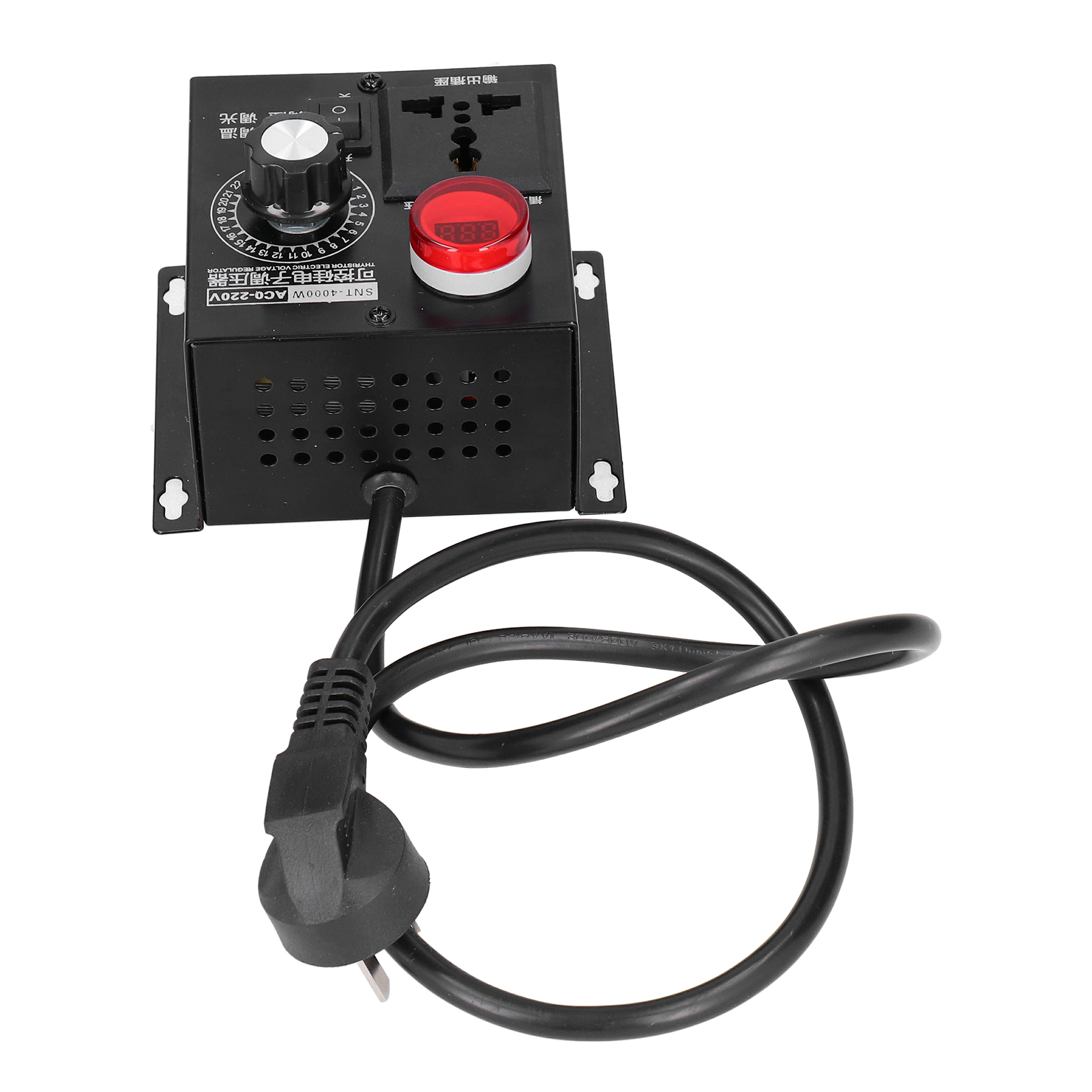 4000-w-spannungsregler-dimmer Mit Elektronischem Thyristor Für Hohe Leistung, Ac 110/220 V, Eu-stecker