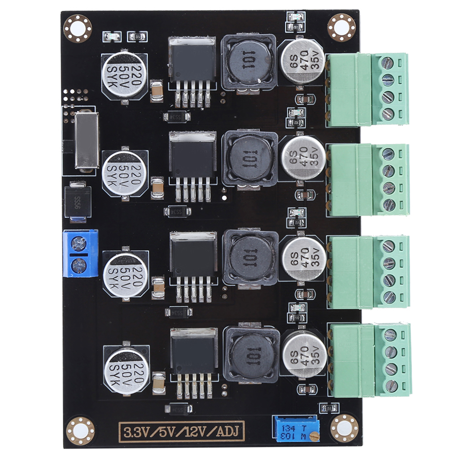 Schaltnetzteilmodul, Einstellbar, Mehrkanal-elektronikkomponente, 5 V–40 V