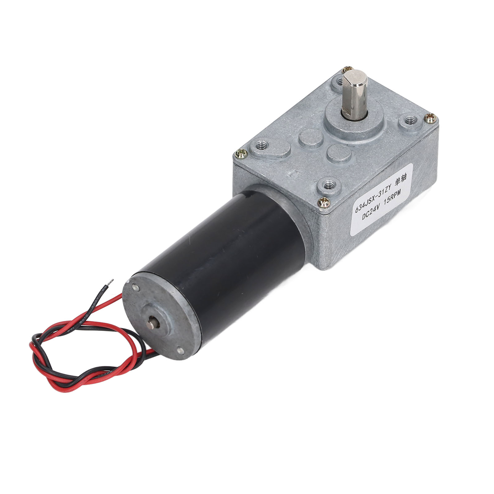 Dc24v 15rpm Einwellen-getriebemotor, Elektrischer Drehzahlreduzierungsmotor Für Haushaltsgeräte