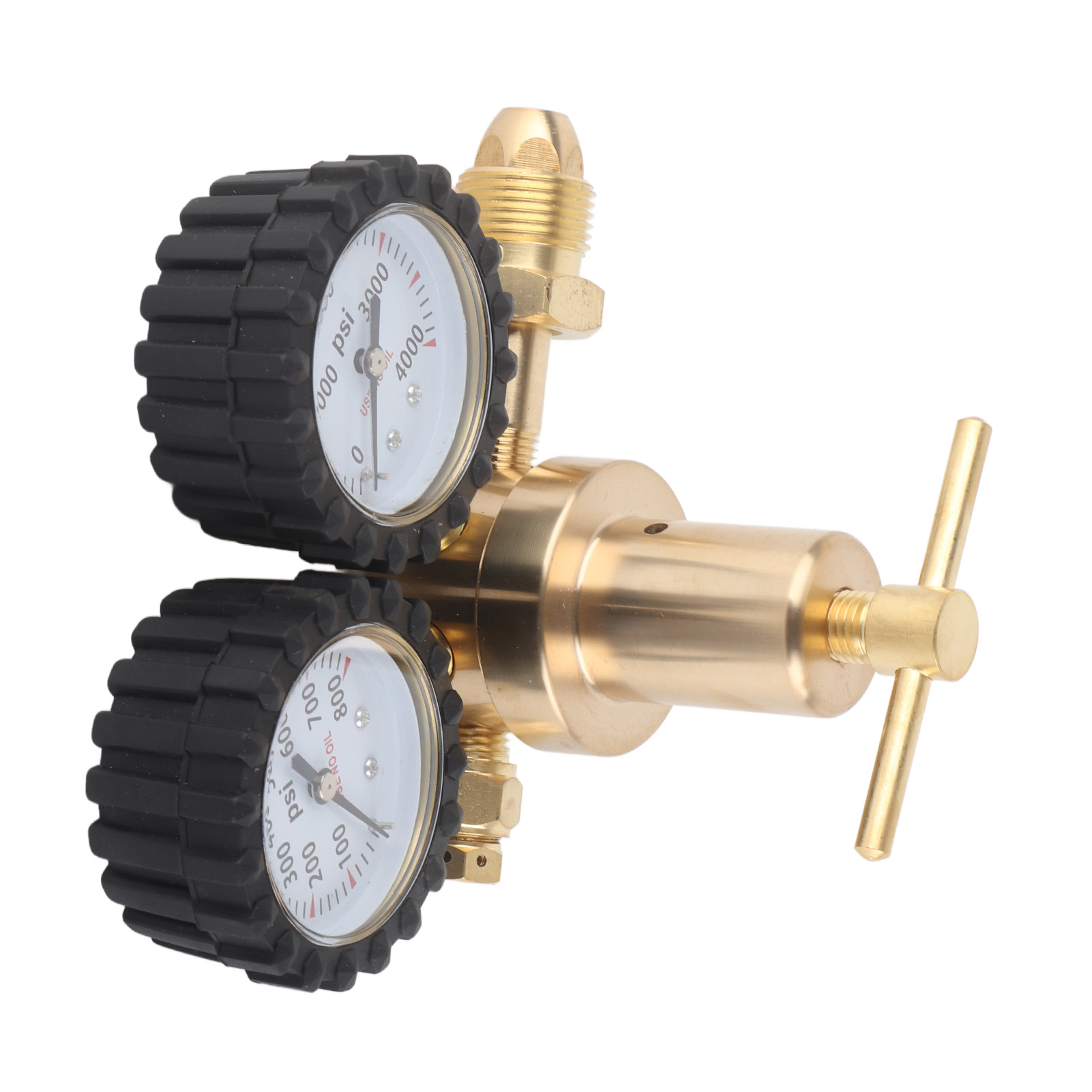 Stickstoffregler Doppelmanometer-gasdruckregler Mit 0–800 Psi Lieferdruck Cga580