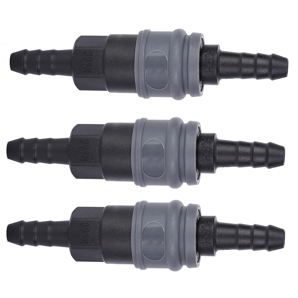 10 Stück Kunststoff-stahl-schnellverbinder, Selbstverriegelnd, Typ C, Shph, Pneumatisch Für 8 / 10 / 12 Mm Luftrohre (10 Mm (30))
