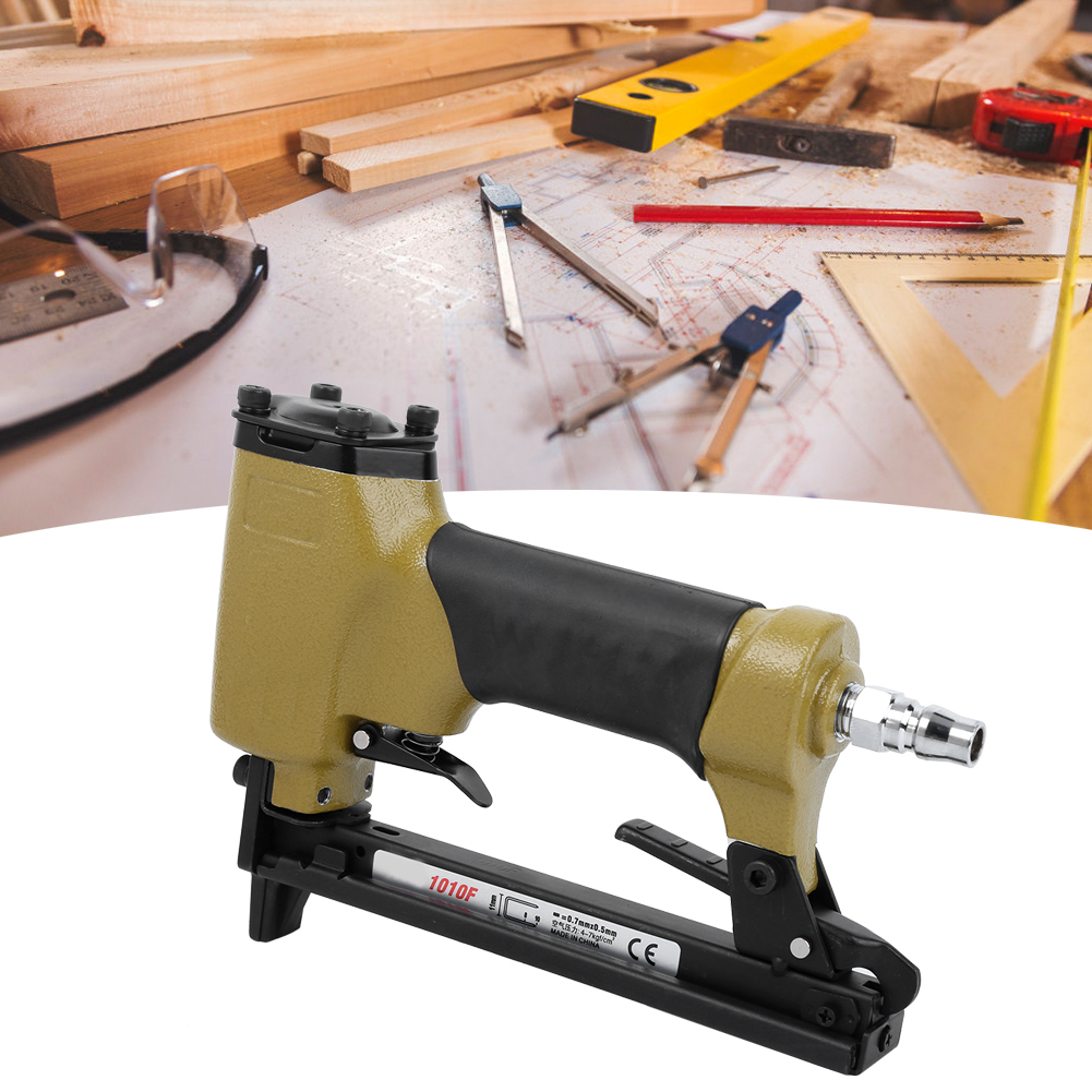 Pneumatischer Mini-drucklufttacker 1010f (4–7 Kgf/m²) Für Holzbearbeitung Und Innenausbau