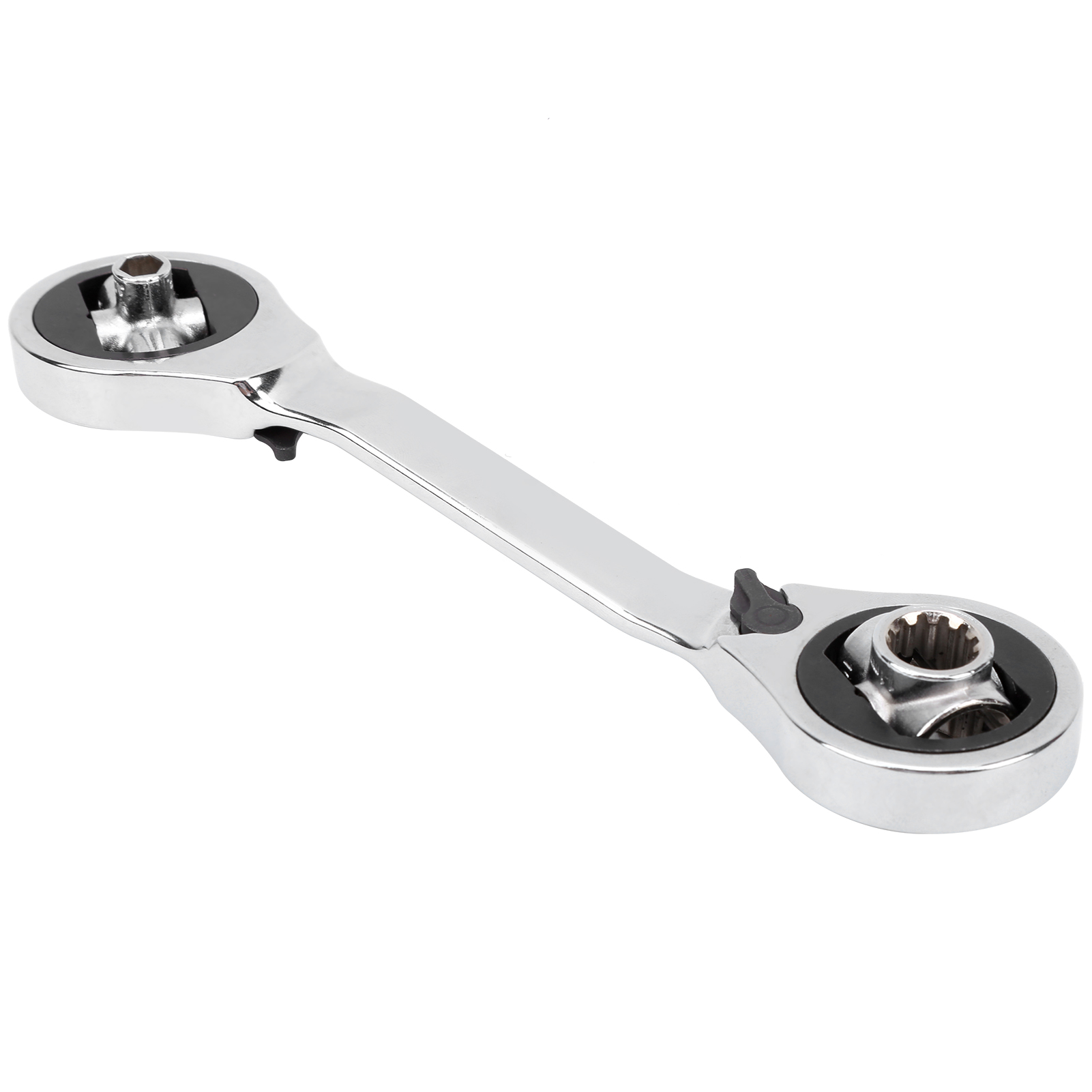 8-in-1 Universal-steckschlüssel, Multifunktions-sechskant Mit 360° Drehbarem Kopf, 614 Mm