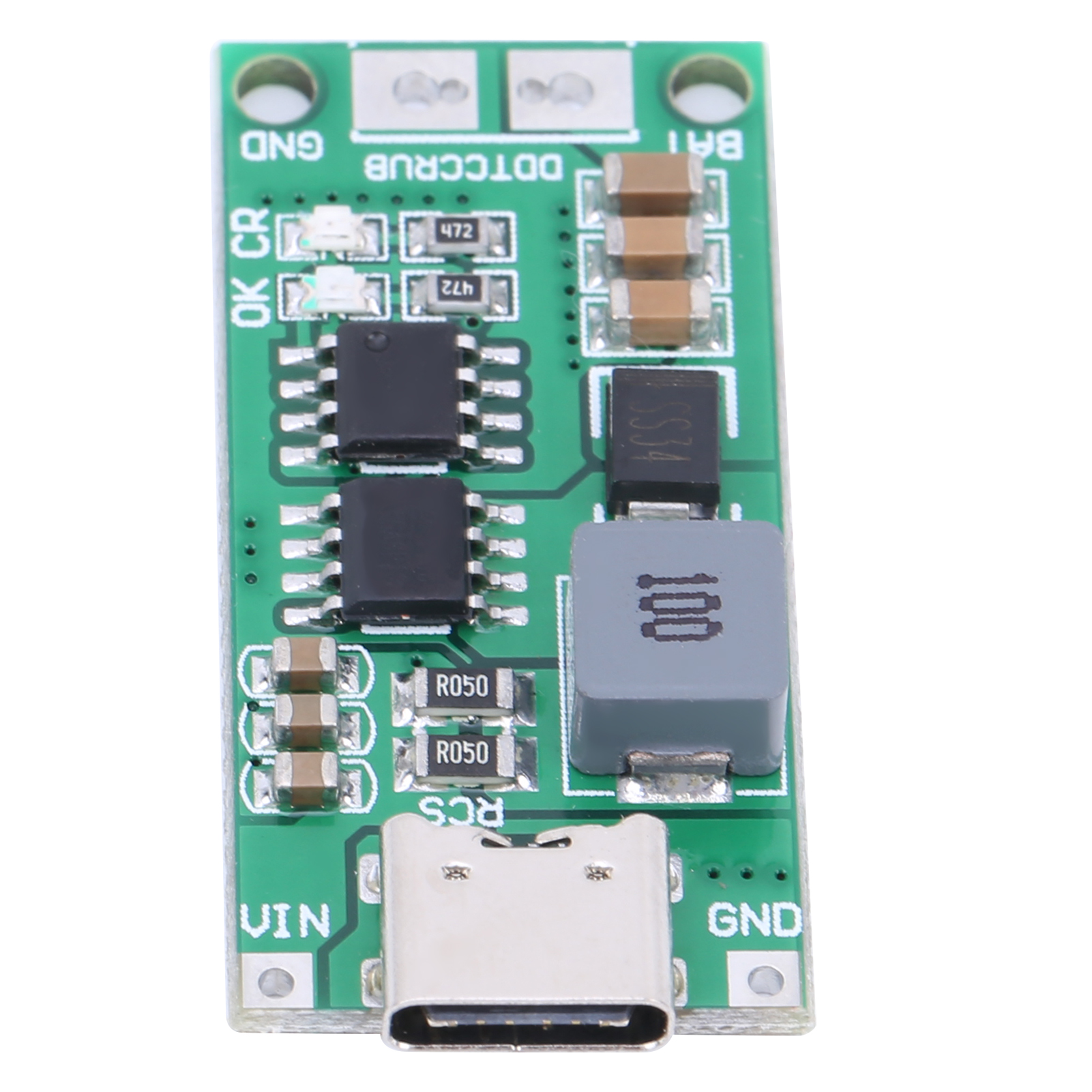 Lithium-ionen-akku-ladegerätmodul, Boost-ladeplatine, Elektronisches Bauteil Ddtccrub 3s4a