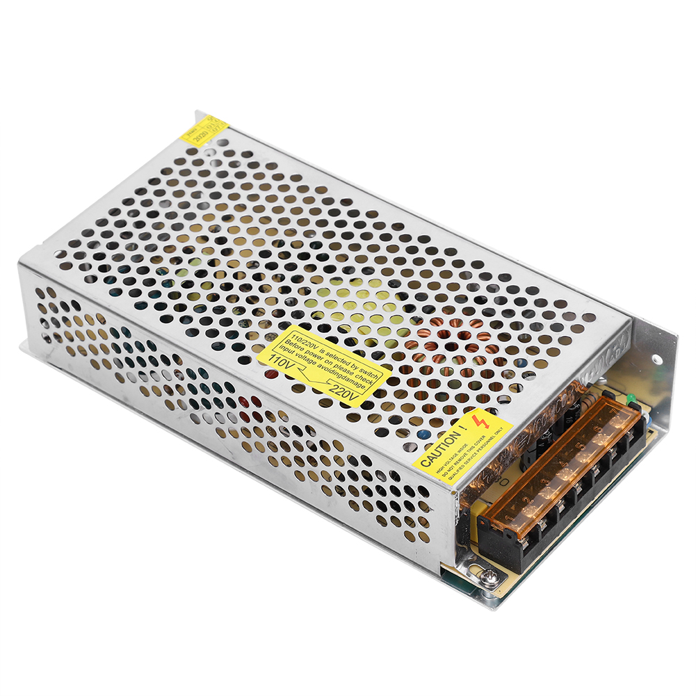 Schaltnetzteil-treiberadapter Dc12v Aluminiumlegierung Led-bildschirm-lichtleiste 3d-drucker (s-180-12 (12v 15a 180w) Ac110/220v±15%)
