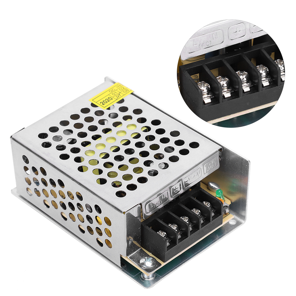 Schaltnetzteil-treiberadapter Dc12v Aluminiumlegierung Led-bildschirm-lichtleiste 3d-drucker (s-36-12 (12v 3a 36w) Ac100-240v)