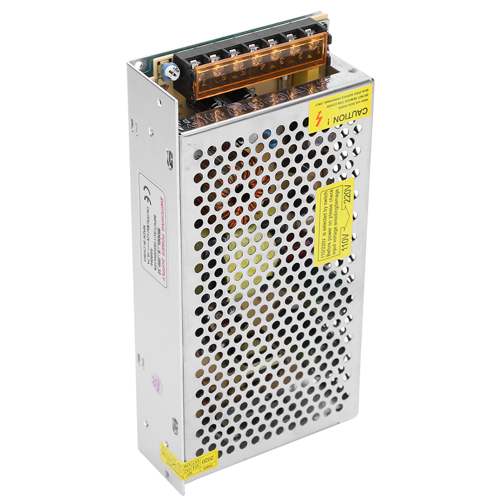 Schaltnetzteil-treiberadapter Dc12v Aluminiumlegierung Led-bildschirm-lichtleiste 3d-drucker (s-200-12 (12v 16,7a 200w) Ac110/220v±15%)