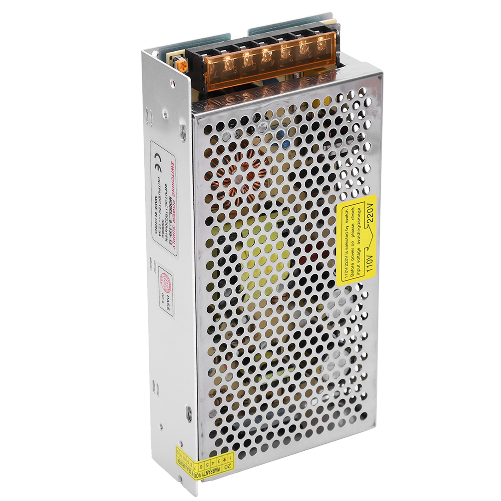 Schaltnetzteil-treiberadapter Dc12v Aluminiumlegierung Led-bildschirm-lichtleiste 3d-drucker (s-150-12 (12v 12,5a 150w) Ac110/220v±15%)