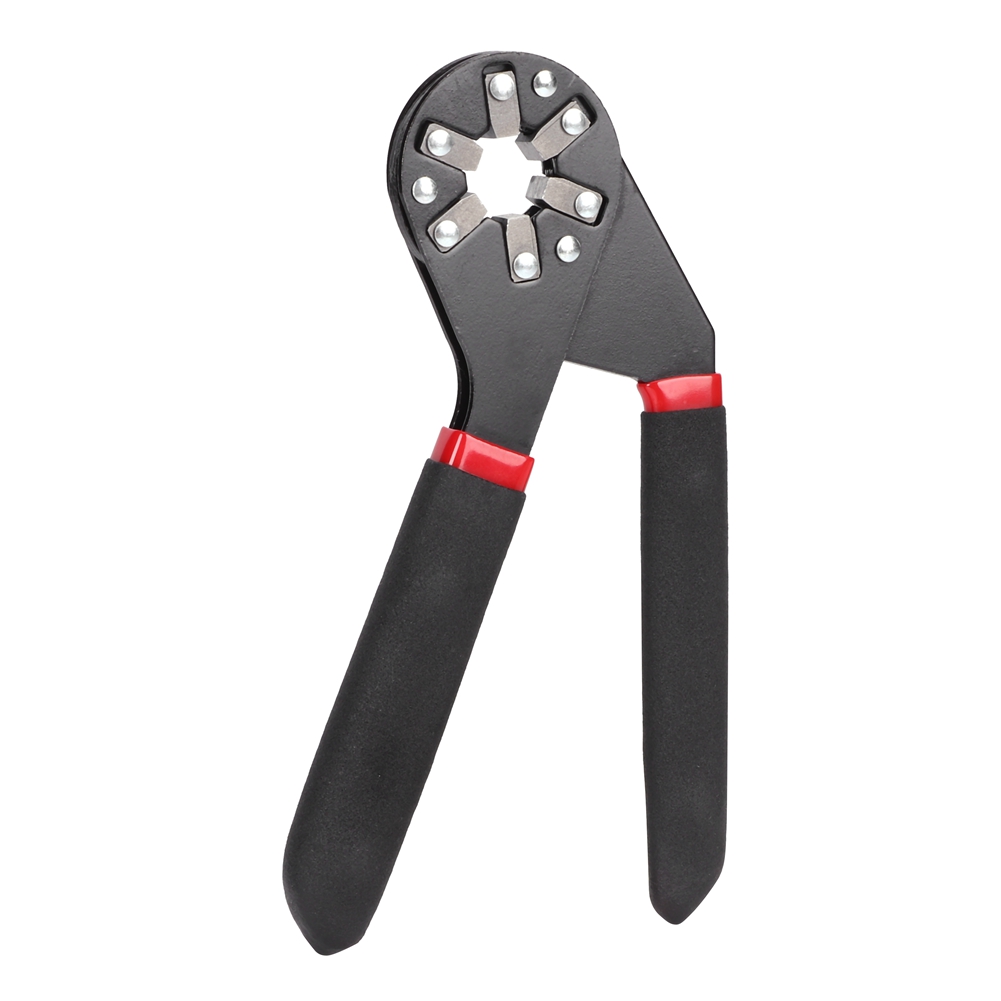 Multifunktionswerkzeug, Sechskantzange, Winkelverbinder, Hochfester Kohlenstoffstahl, Schwarz, 15 Cm (6 Zoll)