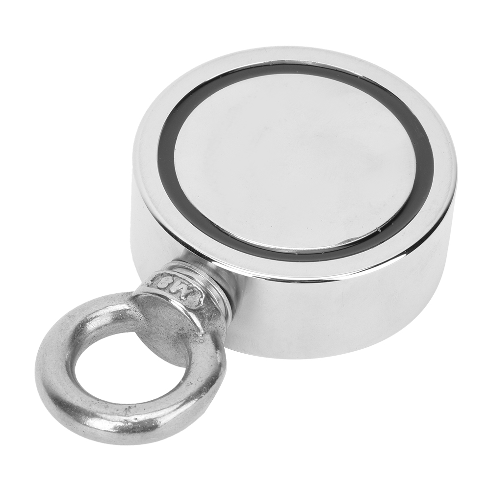 Magnetischer Bergungsring, Wasserdicht, Doppelseitiger Neodym-magnet Zum Angeln Und Heben, Lnm60-3