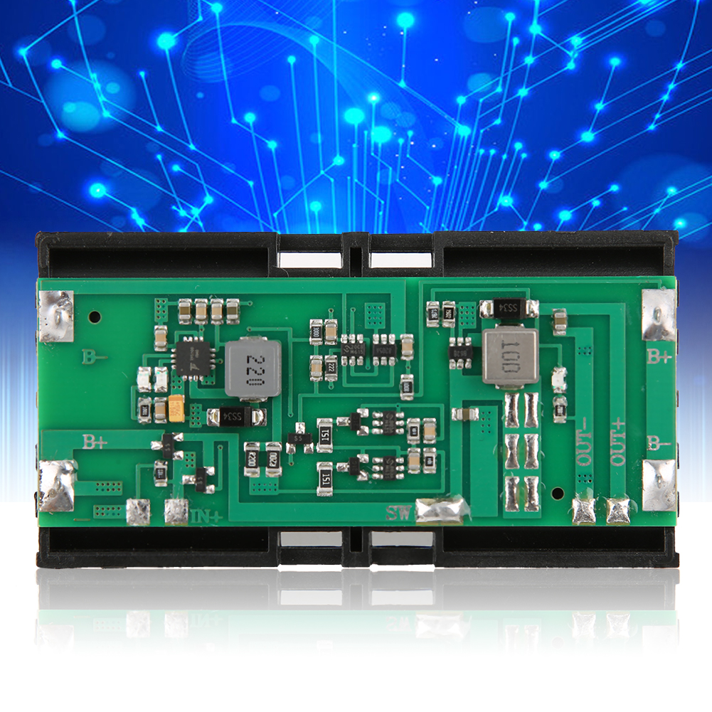 12v/9v Lithium-batterie-aufwärtswandler 5-in-1-boost-board Usv-lade-/entladefunktion