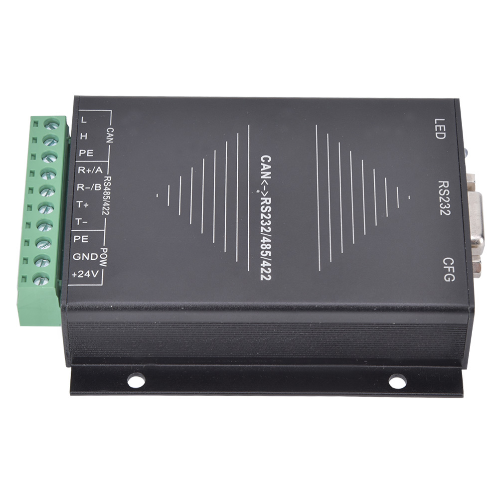 Industrielle Serielle Schnittstelle Rs232/rs485/rs422 Zu Can-transparenter Übertragung Dc 9-36 V