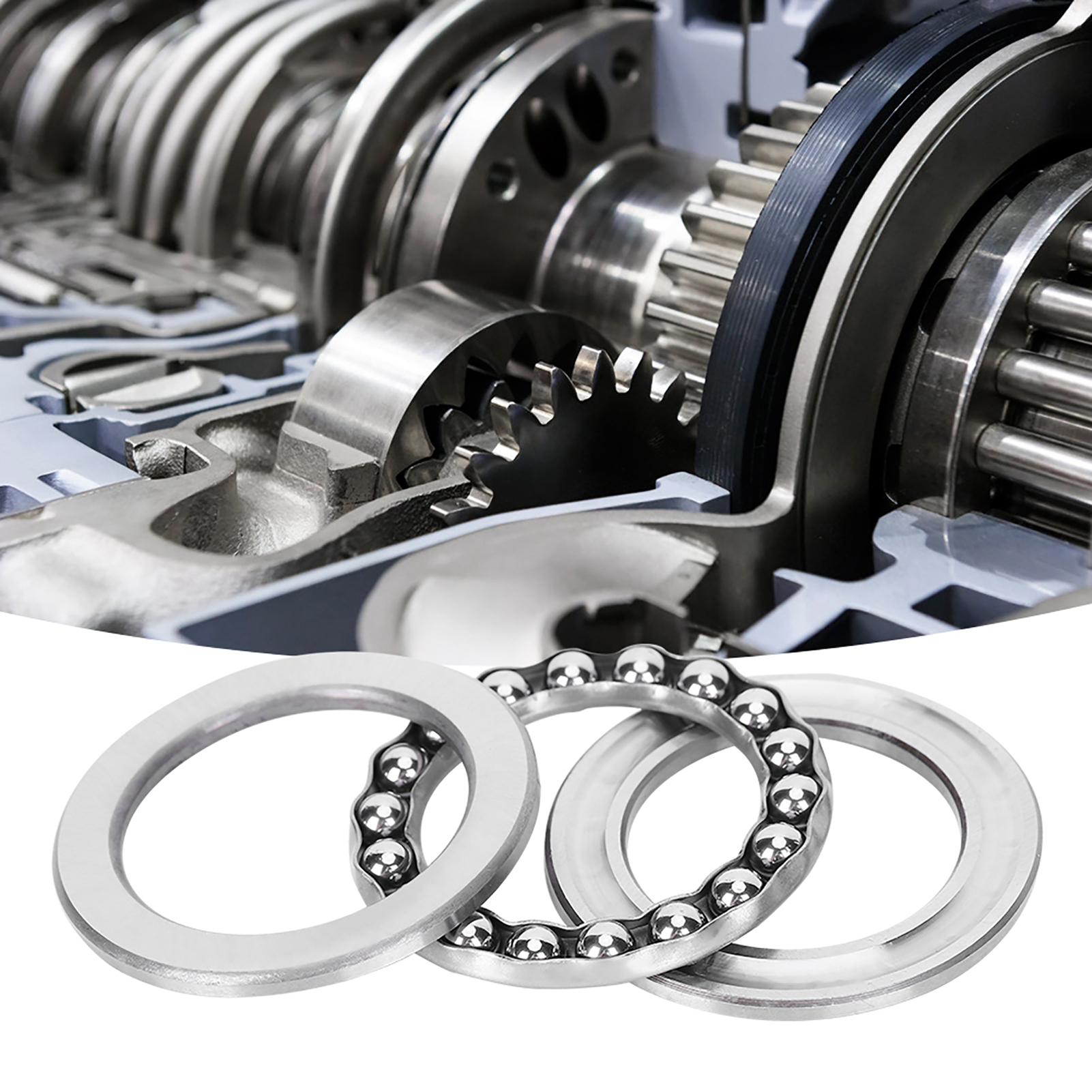 5 Stück 51107 Flachkugellager Mit Axial- Und Axialbewegung, Präzise, Geräuscharm, Industrielles Hardware-zubehör