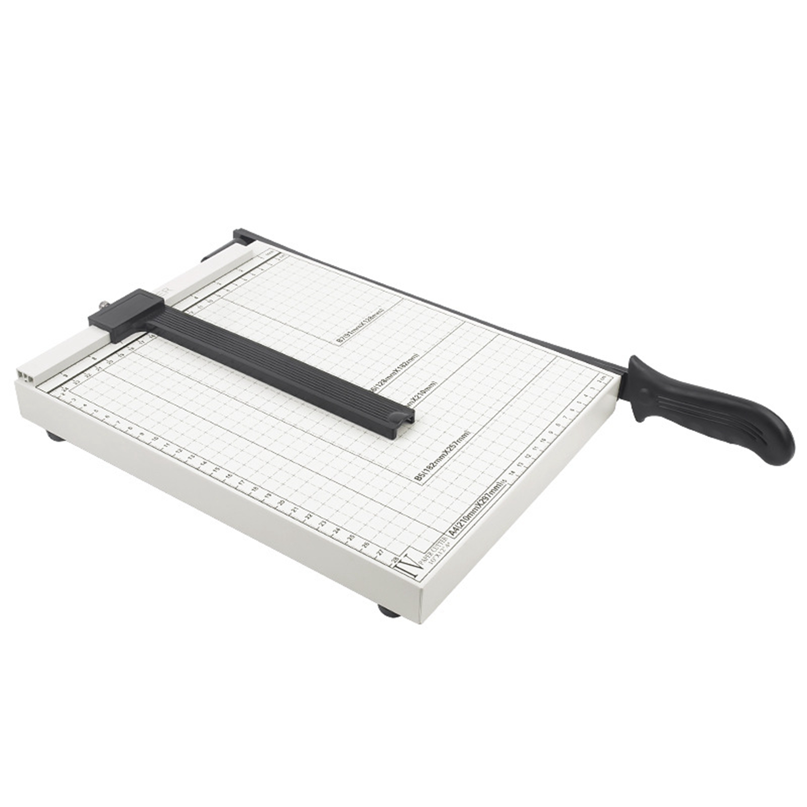 12-zoll-papierschneider, Robust, Präzise Skala, Scharfe Klinge, Komfortabler Griff, Fotopapier- Und Kartenschneider (30 X 25 Cm / 11,8 X 9,8 Zoll)