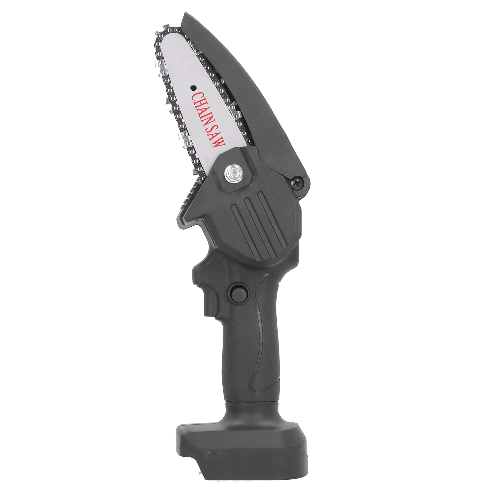 Akku-kettensäge, Schwarz, Mini, Wiederaufladbar, Holzbearbeitungswerkzeug, Ac100-240v, Eu-stecker