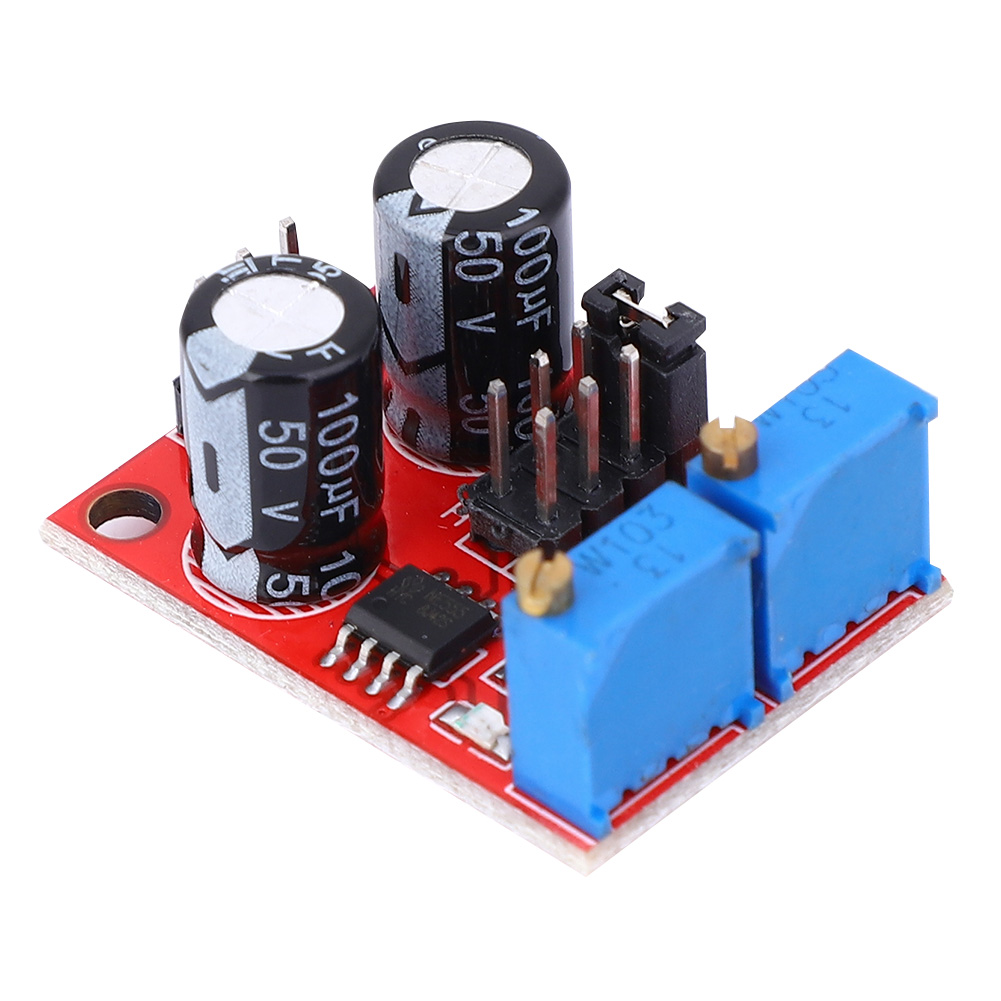3-teiliges Rechteckwellen-signalgenerator-modul Ne555 Mit Einstellbarer Pulsfrequenz Und Tastverhältnis