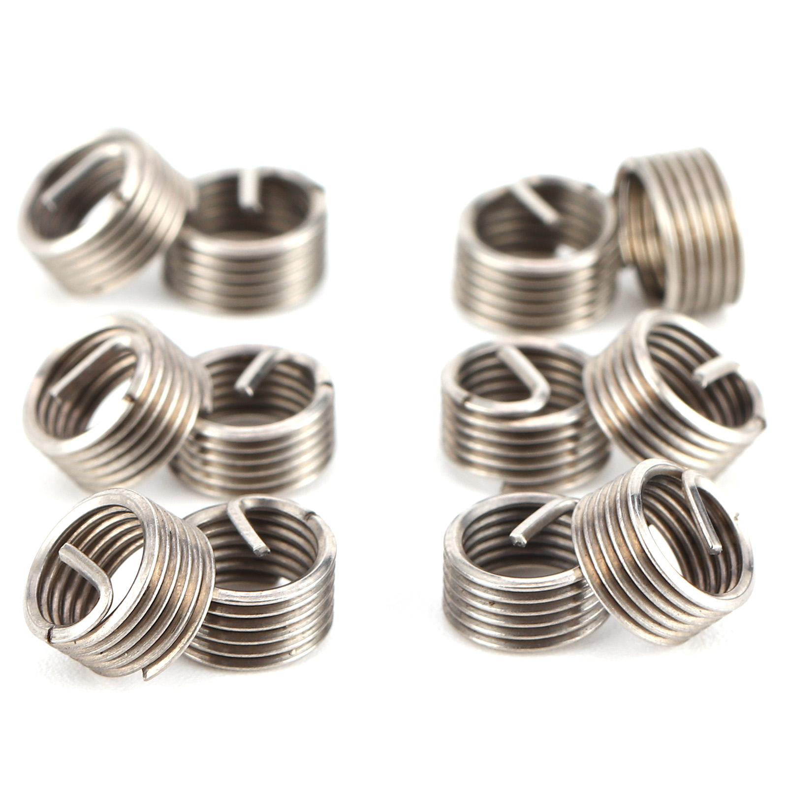 50-teiliges Gewindereparaturset Aus Edelstahl 304, Gewindereparaturwerkzeug M6x0,65x1d