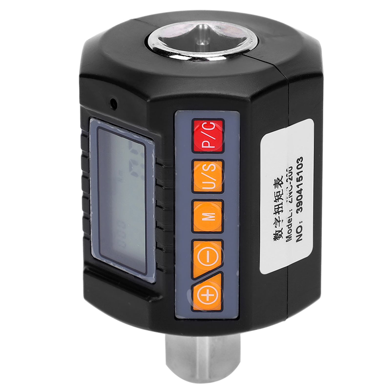 Tragbarer Drehmomentmesser Mit Digitaler Anzeige Und Hochpräzisem Schraubenschlüsseladapter Znc‑200 6‑200 Nm.