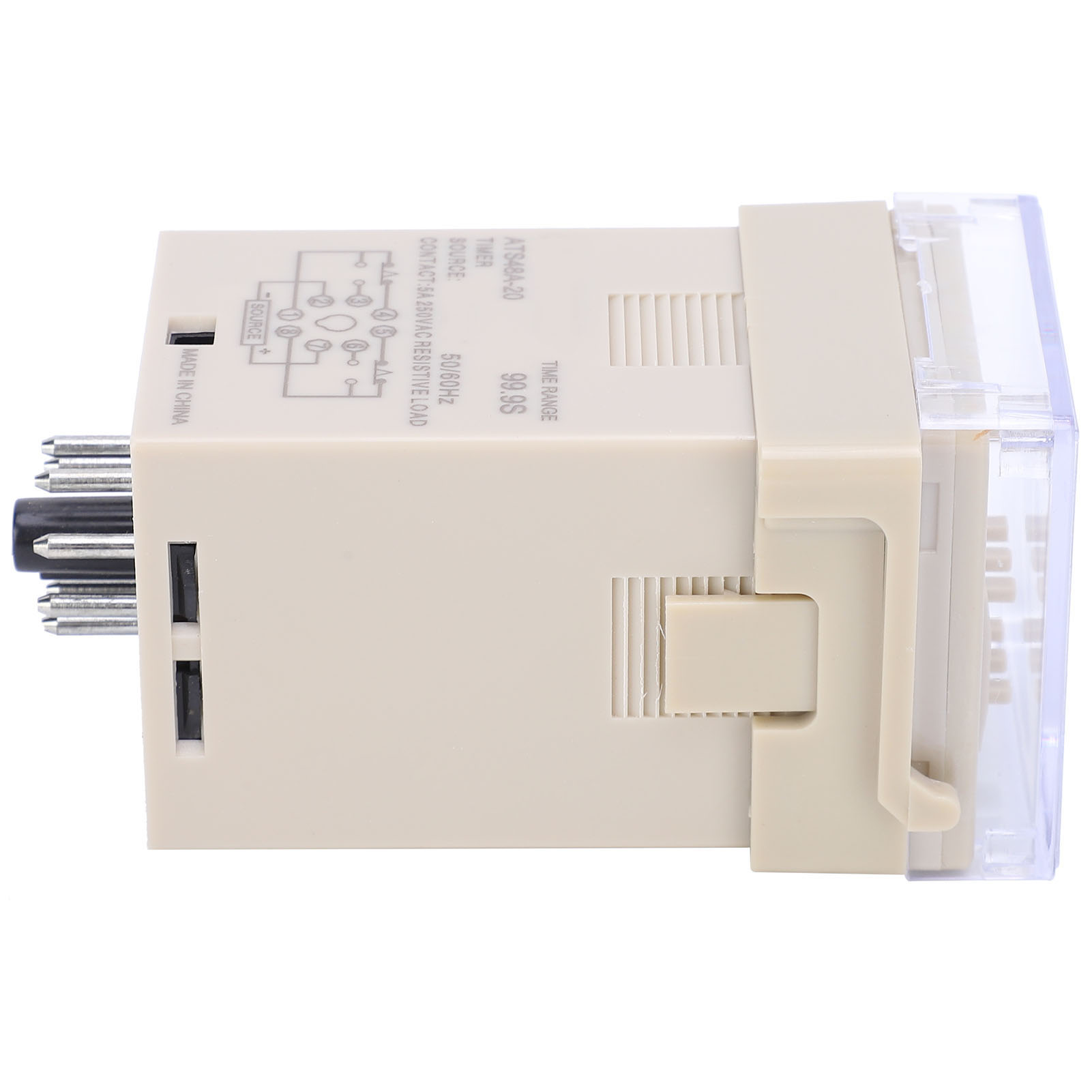 Ats48a‐20 Led-digitalanzeige, Einstellbare Zykluszeit, Relaisverzögerungssteuerung, Komponenten Dc12v