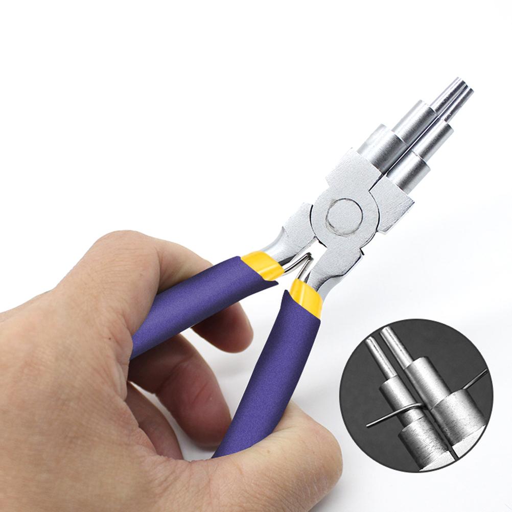 6-in-1-schlaufenzange Mit Rutschfestem Griff Für 2 Mm Bis 9 Mm Große Schlaufen Und Biegeringe