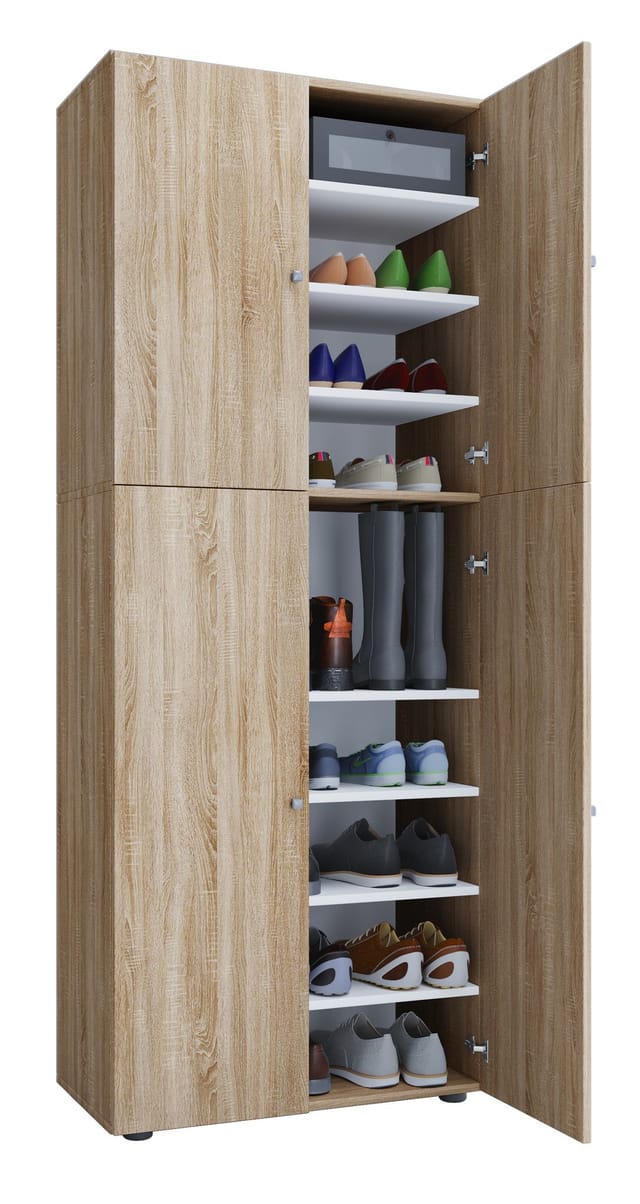 Xxl Holz Großer Schuhschrank Lona 9