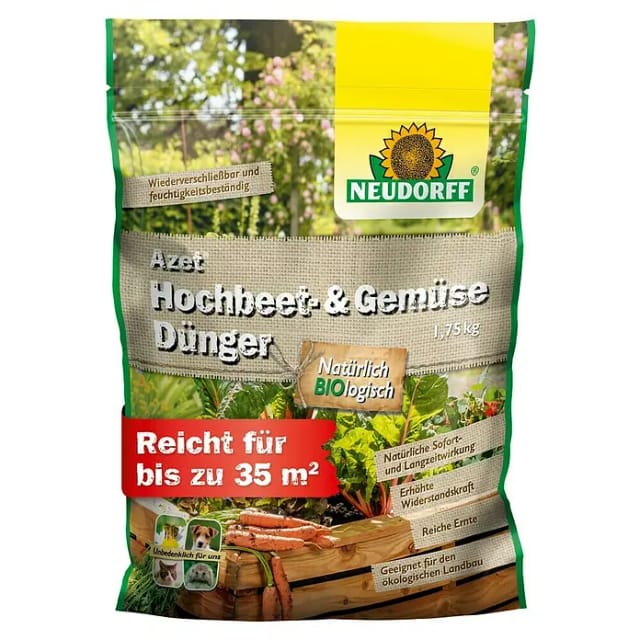 Azet Hochbeet- & GemüseDünger - 1,75 kg - Neudorff