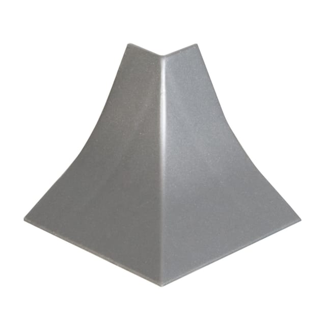 Holzbrink - Außenecke passend zu Abschlussleisten Aluminium, Außenkante pvc Küchenabschlussleiste 23x23 mm