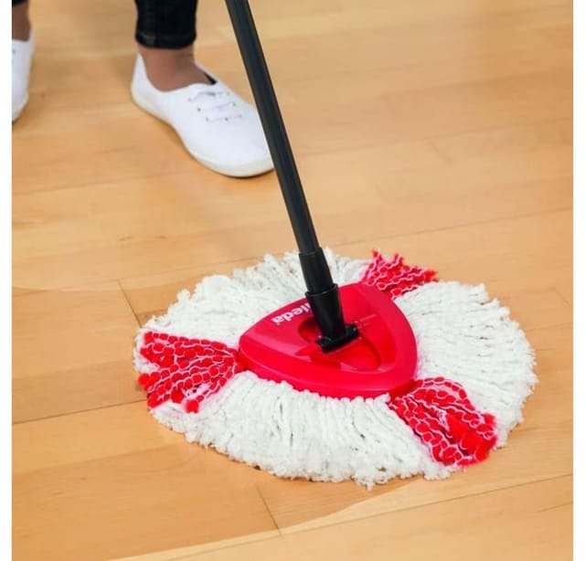 Vileda 166143 Turbo Easy Wring & Clean Wischmop Ersatzkopf 2er Pack Ersatzaufsatz 2 St.