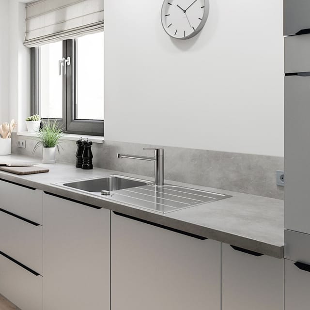 Get - Spültischarmatur, supersteel 30196DC0 - Grohe