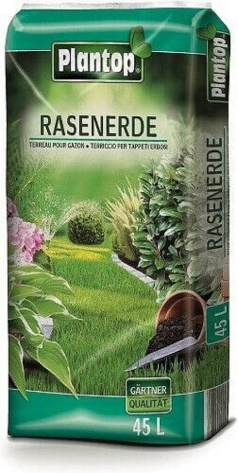 Plantop - Rasenerde Kultursubstrat, 45 Ltr