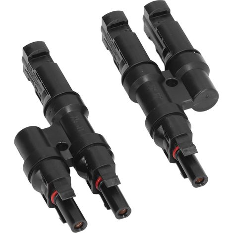 1 Paar Wasserdichte 2-polige Solarstecker (männlich/weiblich) Für 40a 1000v Dc Photovoltaik-modulkabel