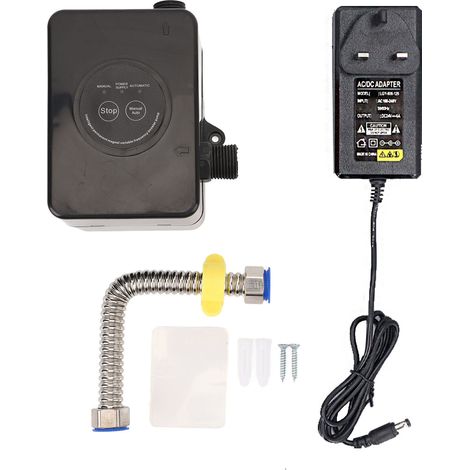 100-w-wasserdruckerhöhungspumpe, 32 L/min, 25 M Förderhöhe, Vollautomatisch Und Leise, 24 V, Für Küche Und Bad (gb-stecker)