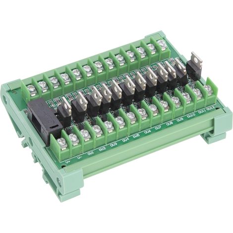 12-kanal-sps-signalverstärkerplatine, Trennrelaismodul, Npn-eingang, Pnp-ausgang, Dc 12–36 V