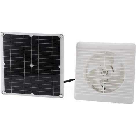 12w 12v Dc Solarventilator, Solarbetriebener Abluftventilator Für Gewächshäuser Im Freien