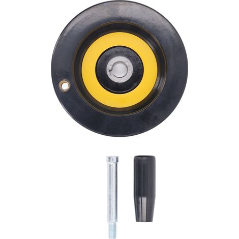12x125mm Werkzeugmaschinen-handrad Mit Griff, Gewelltes Handrad Für Dreh-, Fräs- Und Schleifmaschinen