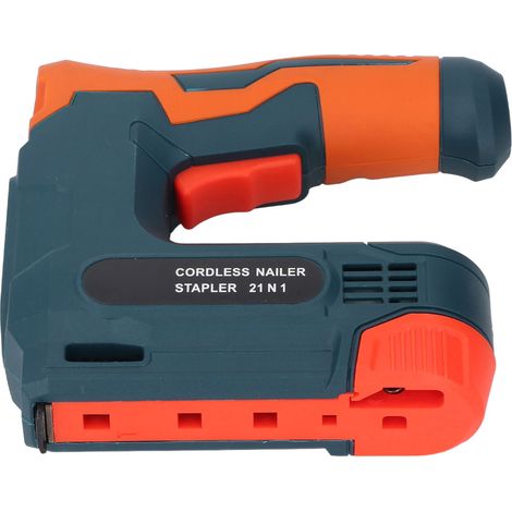 2-in-1 Elektrotacker, Akku-tacker, Nagler Mit 2000 Nägeln, 3,7-v-usb-ladegerät, Akku Für Holzpolsterung