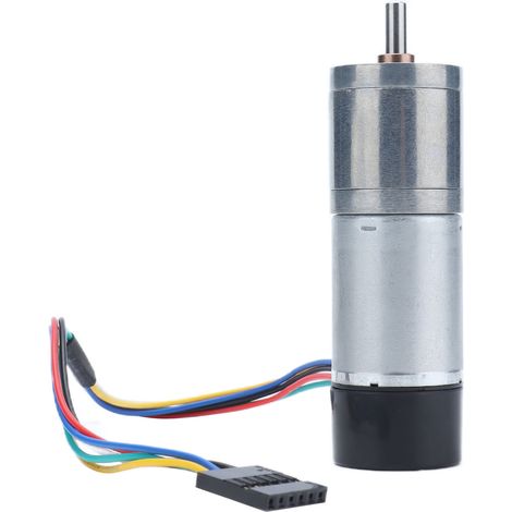 25ga Gleichstrom-getriebemotor, Zinklegierung, Robust, Langlebig, Staubdicht, Stabiles Untersetzungsgetriebe Für Diy-motoren, Robotermodelle, 35 U/min