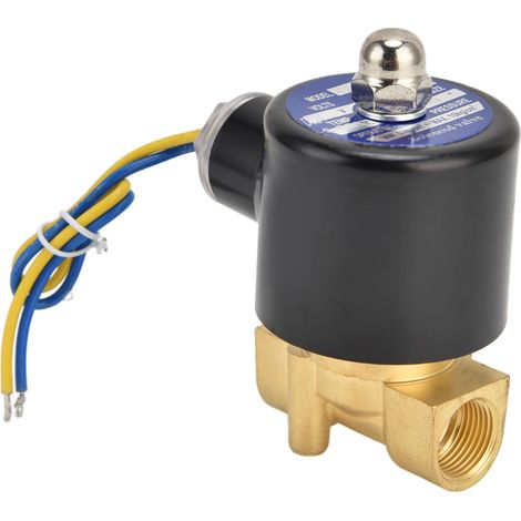 2w-040-10 G3/8"-magnetventil, Normalerweise Geschlossen, Messingmembran, Elektrisch Für Wasser, Luft Und Öl, 24 V Dc