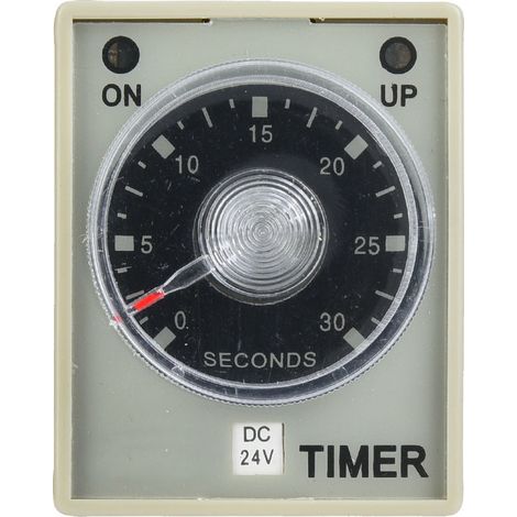 30-sekunden-zeitverzögerungsrelais, 8-poliger Timer, 35-mm-din-schiene Für Industrielle Automatisierungssysteme, 24 V Dc